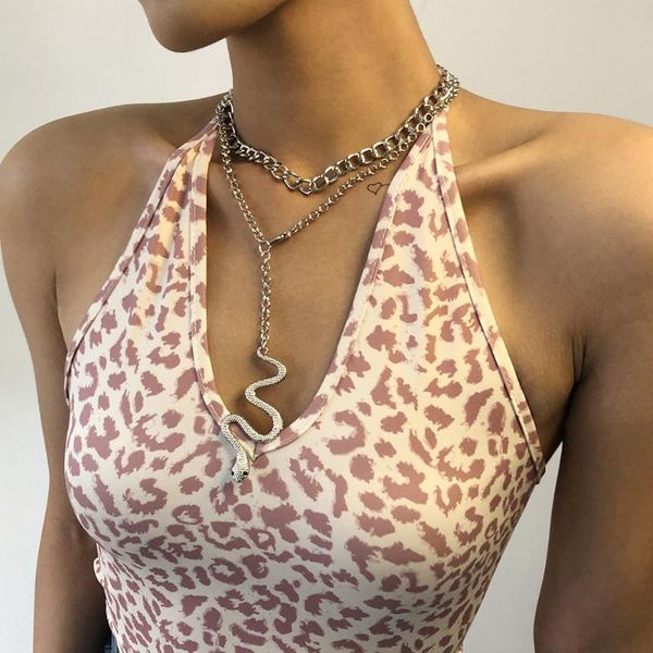 pendant necklaces est one piece zinc alloy hip fashion snake wicca necklace choker chain clavice for women jewelry gifts, Silver
pendant necklaces est one piece zinc alloy hip fashion snake wicca necklace choker chain clavice for women jewelry gifts, Silver