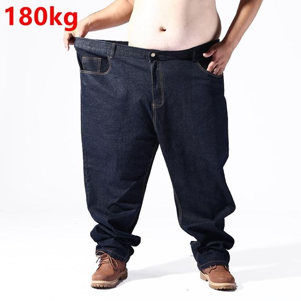 men's jeans big size men super 180kg pants elastic waist smart casual loose oversize 8xl 7xl 5xl, Blue
men's jeans big size men super 180kg pants elastic waist smart casual loose oversize 8xl 7xl 5xl, Blue