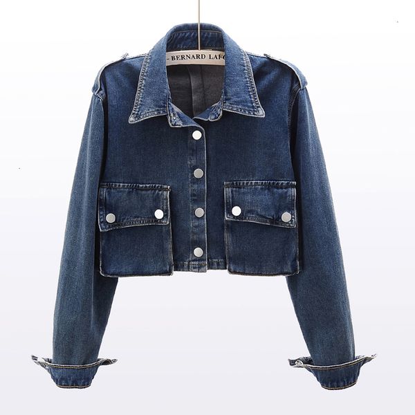 women's jackets fashion women denim jacket spring autumn casual single-breasted long sleeve vintage jeans coat short loose ishz, Black;brown
women's jackets fashion women denim jacket spring autumn casual single-breasted long sleeve vintage jeans coat short loose ishz, Black;brown
