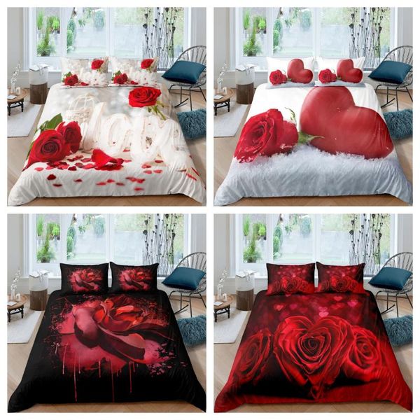 design 3d digital roses printed duvet cover set 1 quilt + 1/2 pillowcases single twin double full king bedding sets
design 3d digital roses printed duvet cover set 1 quilt + 1/2 pillowcases single twin double full king bedding sets