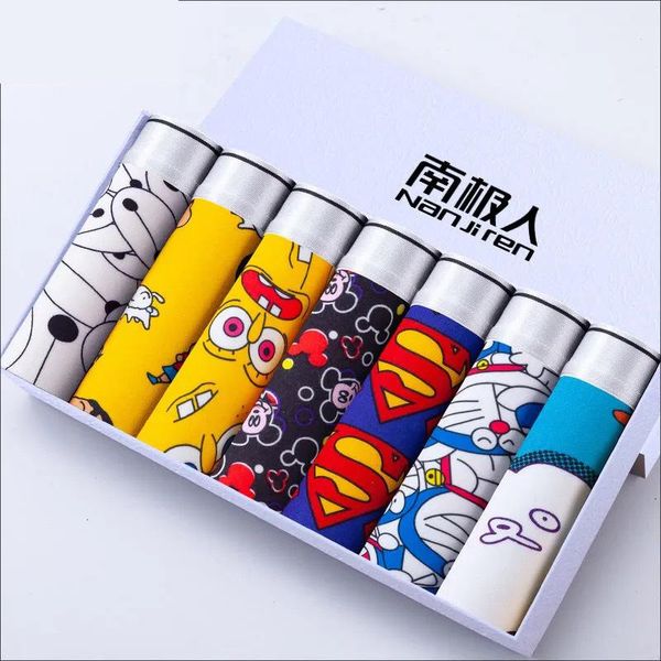 underpants boxershorts men cartoon printed breathable comfortable underwear man boxers elastic shorts male soft boxer panties, Black;white
underpants boxershorts men cartoon printed breathable comfortable underwear man boxers elastic shorts male soft boxer panties, Black;white