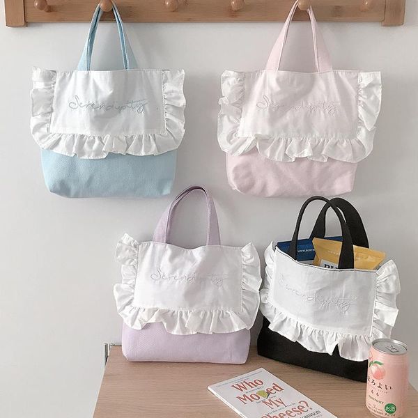 female jk uniform bag ladies kawaii wood ear small square women embroidery stitching tote grils solid color purses shoulder bags
female jk uniform bag ladies kawaii wood ear small square women embroidery stitching tote grils solid color purses shoulder bags