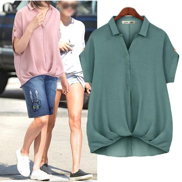 women's blouses & shirts asymmetry blouse raglan sleeve women female loose street casual lady summer, White
women's blouses & shirts asymmetry blouse raglan sleeve women female loose street casual lady summer, White
