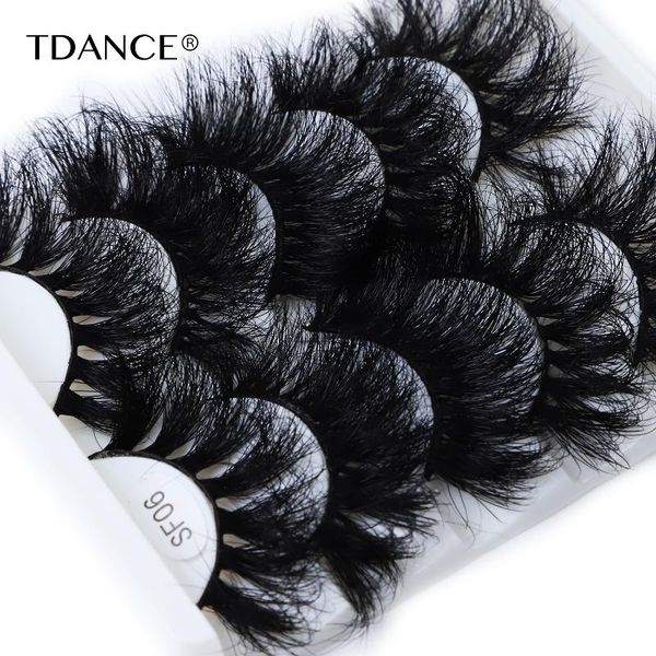 false eyelashes tdance 1pair 25mm fluffy mink lashes 3d short messy wispy natural hamdmade 100% real eyelash makeup lash
false eyelashes tdance 1pair 25mm fluffy mink lashes 3d short messy wispy natural hamdmade 100% real eyelash makeup lash