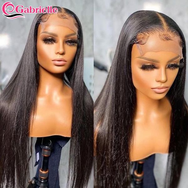lace wigs bone straight front wig human hair brazilian 4x4 5x5 6x6 closure transparent 150% density 30 inch gabrielle, Black;brown
lace wigs bone straight front wig human hair brazilian 4x4 5x5 6x6 closure transparent 150% density 30 inch gabrielle, Black;brown