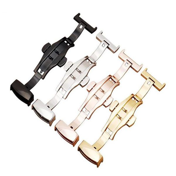 watch bands butterfly deployment buckle automatic double click stainless steel strap button for replace band 12/14/16/18/20/22/24mm, Black;brown
watch bands butterfly deployment buckle automatic double click stainless steel strap button for replace band 12/14/16/18/20/22/24mm, Black;brown