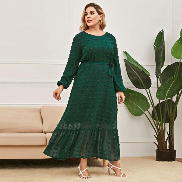 plus size dresses fridayin 2021 autumn women's casual clothes elegant lace mesh stitching fashion solid color long a-line dress lady, Black
plus size dresses fridayin 2021 autumn women's casual clothes elegant lace mesh stitching fashion solid color long a-line dress lady, Black