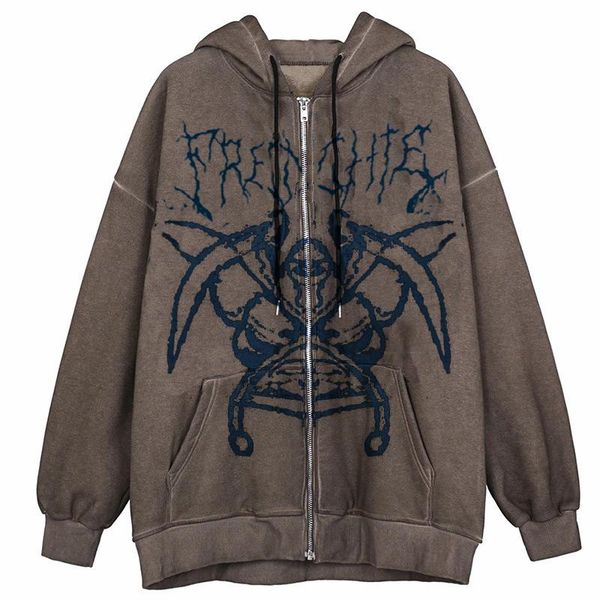 women's jackets women girls boys vintage bf style streetwear harajuku coat portrait print hoodies pockets autumn winter hip-hop y2k ja, Black;brown
women's jackets women girls boys vintage bf style streetwear harajuku coat portrait print hoodies pockets autumn winter hip-hop y2k ja, Black;brown