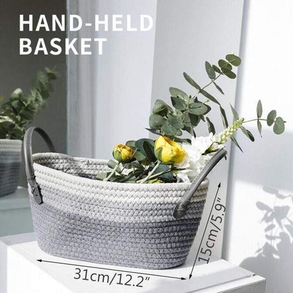 simple beautiful nordic ins style storage baskets leather handle korean cotton linen eco-friendly practical
simple beautiful nordic ins style storage baskets leather handle korean cotton linen eco-friendly practical