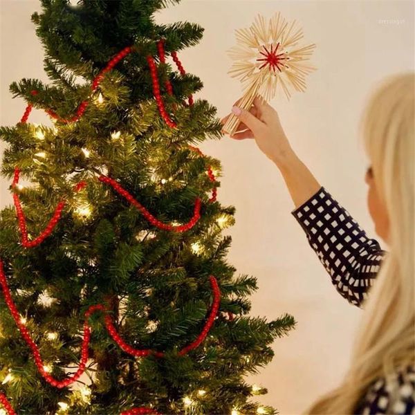 christmas decorations wooden bead garland eye-catching appearance simple style holiday favors
christmas decorations wooden bead garland eye-catching appearance simple style holiday favors