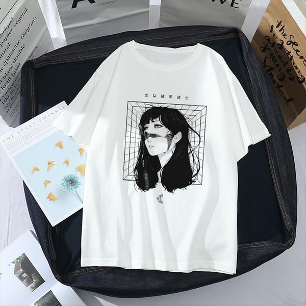 ulzzang japan cartoon anime girl women t shirt mech warrior harajuku personality manga casual loose summer fashion fun chic, White
ulzzang japan cartoon anime girl women t shirt mech warrior harajuku personality manga casual loose summer fashion fun chic, White