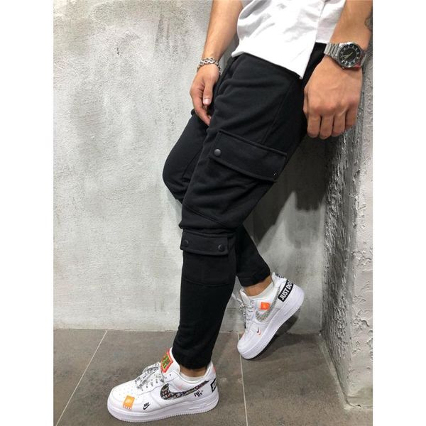 men's pants autumn and winter men joggers sweatpants 2021 cotton terry cloth streetwear multiple pockets cargo trousers, Black
men's pants autumn and winter men joggers sweatpants 2021 cotton terry cloth streetwear multiple pockets cargo trousers, Black