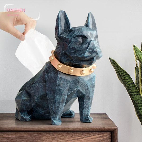 tissue boxes & napkins dog figurine resin black holder craft for kitchen room table home decor modern creative geometric box
tissue boxes & napkins dog figurine resin black holder craft for kitchen room table home decor modern creative geometric box