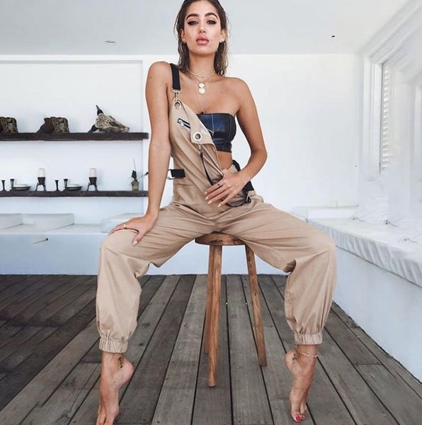women's jumpsuits & rompers personality combinaison femme jumpsuit fashion zipper strap ladies multi-pocket casual pants womens fashion, Black;white
women's jumpsuits & rompers personality combinaison femme jumpsuit fashion zipper strap ladies multi-pocket casual pants womens fashion, Black;white