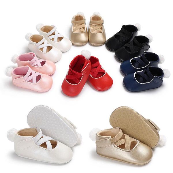 first walkers arrival toddler baby girl pu princess shoes cute pom infant born for girls
first walkers arrival toddler baby girl pu princess shoes cute pom infant born for girls