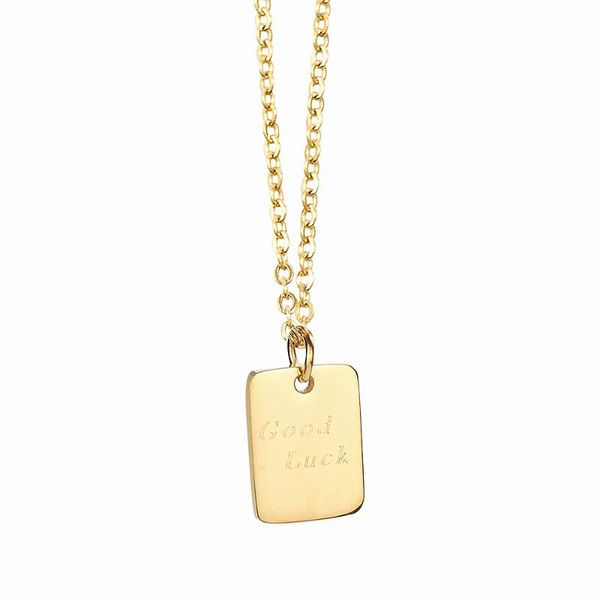 square necklace for women men simple gold silver color stainless steel jewelry charm good luck letter pendant chains
square necklace for women men simple gold silver color stainless steel jewelry charm good luck letter pendant chains