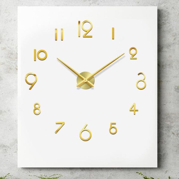 wall clocks oversized clock creative acrylic diy home decor golden for living room ornament without battery
wall clocks oversized clock creative acrylic diy home decor golden for living room ornament without battery