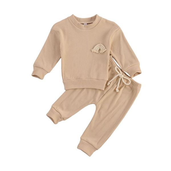 clothing sets 2021 0-24m casual infant baby girl boy 3d rain bow long sleeve sweatshirt harem pants fall solid 2pcs tracksuit set, White
clothing sets 2021 0-24m casual infant baby girl boy 3d rain bow long sleeve sweatshirt harem pants fall solid 2pcs tracksuit set, White