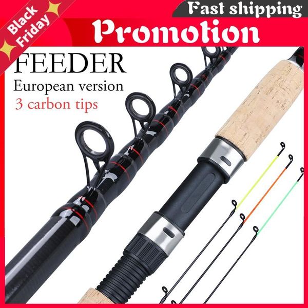 boat fishing rods 3.0-3.6m feeder rod 2/6 sections telescopicspinning travel pesca carp 60-180g pole fish tackle
boat fishing rods 3.0-3.6m feeder rod 2/6 sections telescopicspinning travel pesca carp 60-180g pole fish tackle