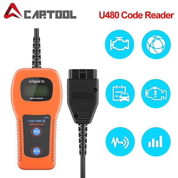 code readers & scan tools u480 obd2 can bus reader engine scanner automotive diagnostic for car trucks pk icar2 ms309
code readers & scan tools u480 obd2 can bus reader engine scanner automotive diagnostic for car trucks pk icar2 ms309