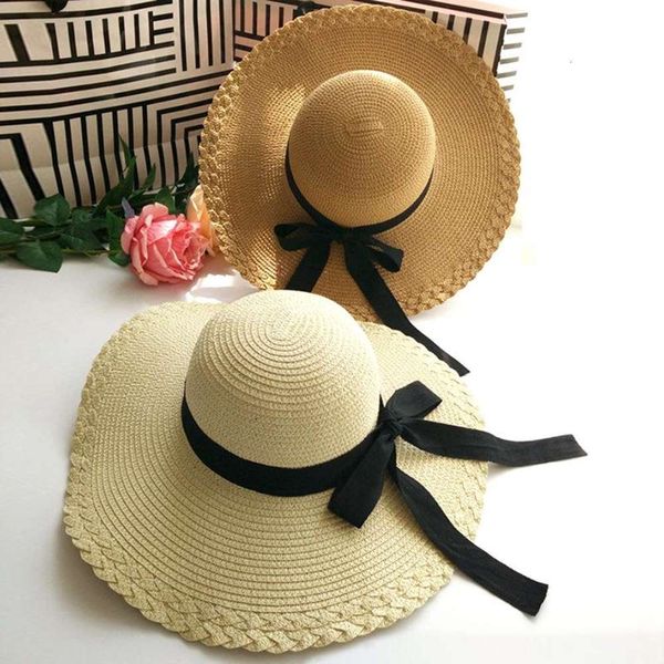 wide brim holiday beach sun hats for women retro flat straw bow ribbon outdoor cap dm1072, Blue;gray
wide brim holiday beach sun hats for women retro flat straw bow ribbon outdoor cap dm1072, Blue;gray