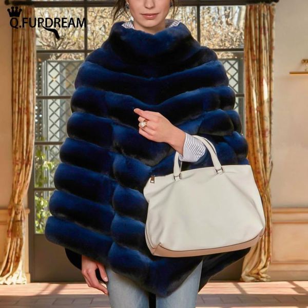 women's fur & faux q.furdream woman fashion clothing sleeveless opera cape natural rex shawl warm thick banquet luxury coat, Black
women's fur & faux q.furdream woman fashion clothing sleeveless opera cape natural rex shawl warm thick banquet luxury coat, Black