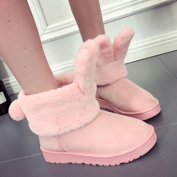 boots women winter korean thickened suede non-slip waterproof ladies snow home shoe bedroom cotton shoes plus size, Black
boots women winter korean thickened suede non-slip waterproof ladies snow home shoe bedroom cotton shoes plus size, Black