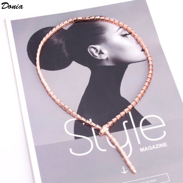 donia jewelry luxury necklace european and american fashion ferocious animal copper micro-inlaid zircon designer party gift, Silver
donia jewelry luxury necklace european and american fashion ferocious animal copper micro-inlaid zircon designer party gift, Silver