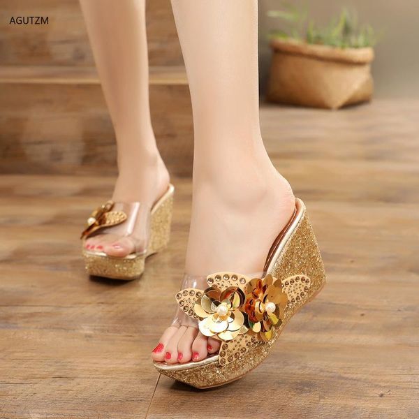 slippers platform wedge slides women summer shoes beach sandals ladies with heels pearl flower 2021 h63, Black
slippers platform wedge slides women summer shoes beach sandals ladies with heels pearl flower 2021 h63, Black
