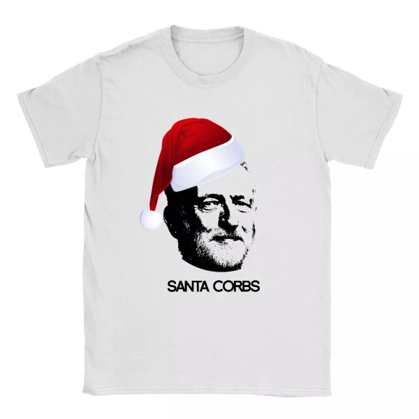 santa corbs mens t-shirt funny christmas secret santa filler gift dad corbyn, White;black
santa corbs mens t-shirt funny christmas secret santa filler gift dad corbyn, White;black