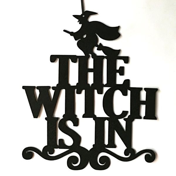 non-woven halloween door hanging and wall decorations party decoration the witch is in sashes
non-woven halloween door hanging and wall decorations party decoration the witch is in sashes