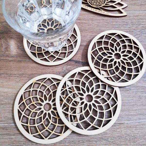 table runner seed of torus flower wooden spiritual coasters, water harmoniser beverage beermat wood gift
table runner seed of torus flower wooden spiritual coasters, water harmoniser beverage beermat wood gift