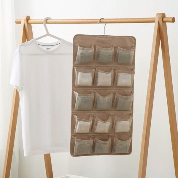 storage bags hanging wall pocket underwear bag double-sided large capacity oxford cloth box for socks bra
storage bags hanging wall pocket underwear bag double-sided large capacity oxford cloth box for socks bra