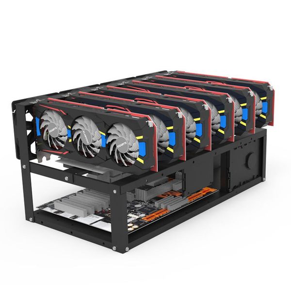 in stock 6gpu open-pit mining machine frame case mining coin ring support bracket case framemining case mining rack
in stock 6gpu open-pit mining machine frame case mining coin ring support bracket case framemining case mining rack