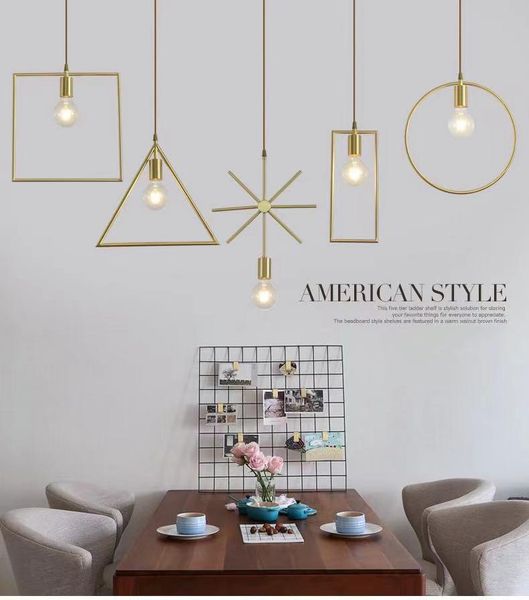 pendant lamps modern nordic creative personality geometric chandelier e27 golden restaurant bar living room aisle entrance guest chandeli
pendant lamps modern nordic creative personality geometric chandelier e27 golden restaurant bar living room aisle entrance guest chandeli