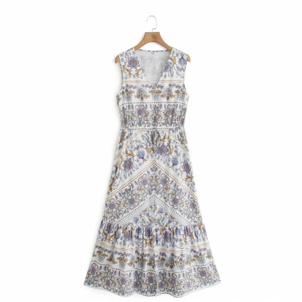 summer women placement print v neck midi vest dress female waist drawstring clothes casual lady loose vestido d7703 210430, Black;gray
summer women placement print v neck midi vest dress female waist drawstring clothes casual lady loose vestido d7703 210430, Black;gray