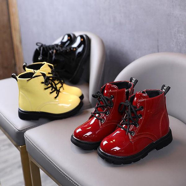 athletic & outdoor 1-12y girls shoes for boys boots girl pu leather waterproof bottom children autumn winter fashion, Black
athletic & outdoor 1-12y girls shoes for boys boots girl pu leather waterproof bottom children autumn winter fashion, Black