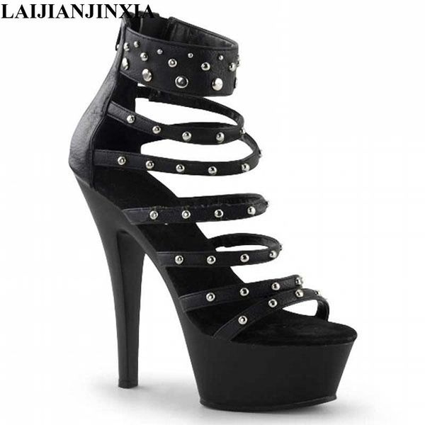 dress shoes laijianjinxia designer women sandals platform chaussures femme high heel studded custom color summer shoe, Black
dress shoes laijianjinxia designer women sandals platform chaussures femme high heel studded custom color summer shoe, Black