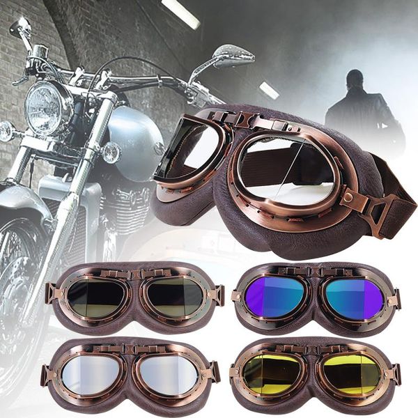 cycling motorcycle leather goggles vintage style cruiser scooter goggle outdoor sand folding for steampunk helmet eyewear
cycling motorcycle leather goggles vintage style cruiser scooter goggle outdoor sand folding for steampunk helmet eyewear