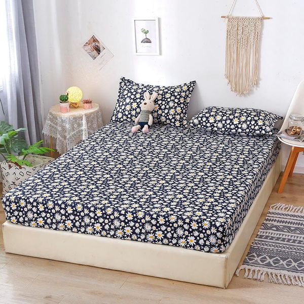 sheets & sets sale 2021 bedsheet 3pcs daisy printed fitted sheet mattress cover four corners with elastic band bed and cases
sheets & sets sale 2021 bedsheet 3pcs daisy printed fitted sheet mattress cover four corners with elastic band bed and cases