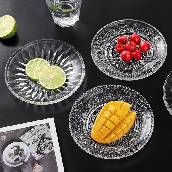 dishes & plates 6 inch household transparent fruit plate creative kitchen glass tableware candy dried snack dish mx8031148
dishes & plates 6 inch household transparent fruit plate creative kitchen glass tableware candy dried snack dish mx8031148