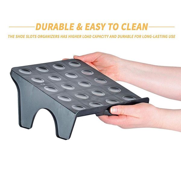 clothing & wardrobe storage shoe rack organizer,shoe space saver for bedroom closet,entryway, mudroom,shelf use,supports heels,tennis,athlet
clothing & wardrobe storage shoe rack organizer,shoe space saver for bedroom closet,entryway, mudroom,shelf use,supports heels,tennis,athlet