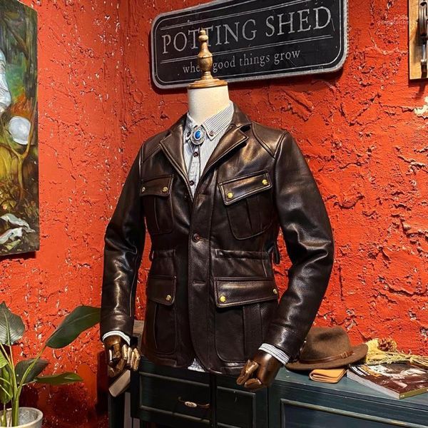 men's leather & faux tasteful dedicated gentlemen to mid-length deerskin safari jacket be a in urban forests 1.2-1.4mm, Black
men's leather & faux tasteful dedicated gentlemen to mid-length deerskin safari jacket be a in urban forests 1.2-1.4mm, Black
