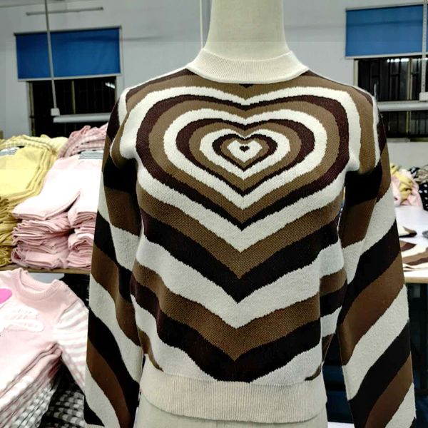 women's knits fashion tees ladies spring clothing love pattern long sleeve w110, White
women's knits fashion tees ladies spring clothing love pattern long sleeve w110, White