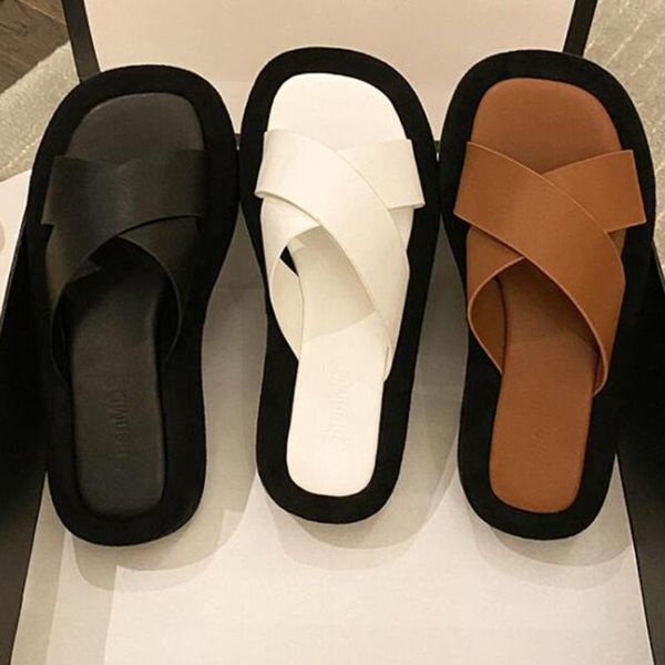 slippers summer beach shoes ladies thick sole women flat holiday female cross strap sandals and cx83, Black
slippers summer beach shoes ladies thick sole women flat holiday female cross strap sandals and cx83, Black