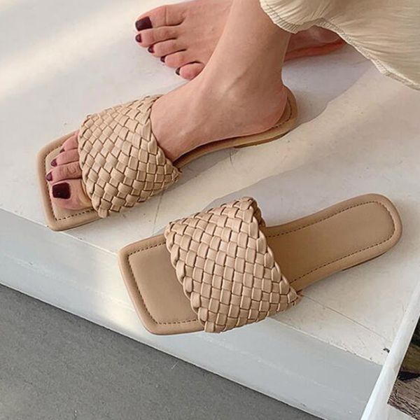 sandals 2021 summer beach slipper shoe hand woven woman flip flops square toe slip on lazy mullers shoes casual outdoor wear femal, Black
sandals 2021 summer beach slipper shoe hand woven woman flip flops square toe slip on lazy mullers shoes casual outdoor wear femal, Black