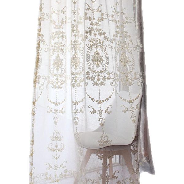 curtain & drapes customized white embroidery sheer curtains european style voile tulle for bedroom living room windows
curtain & drapes customized white embroidery sheer curtains european style voile tulle for bedroom living room windows