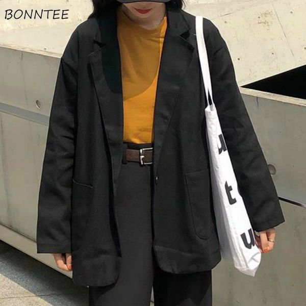 blazers women solid loose spring est fashion minimalist retro feminino outerwear ulzzang pockets all-match leisure coats chic women's s, White;black
blazers women solid loose spring est fashion minimalist retro feminino outerwear ulzzang pockets all-match leisure coats chic women's s, White;black