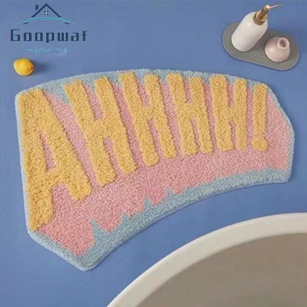 carpets special floor mat for household shower room creative curved bathroom toilet door absorbent non-slip washable carpet
carpets special floor mat for household shower room creative curved bathroom toilet door absorbent non-slip washable carpet