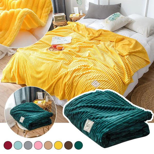 blankets throw breathable flannel fleece blanket plush cozy solid striped soft nap 120x200cm
blankets throw breathable flannel fleece blanket plush cozy solid striped soft nap 120x200cm